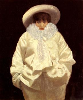 硃塞珮 德 尼蒂斯 Sarah Bernhardt As Pierrot